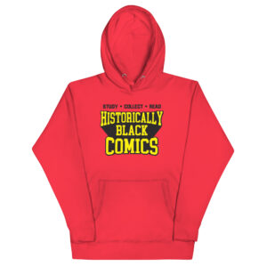 Historically Black Comix Unisex Hoodie (Red/Pink Colorways)